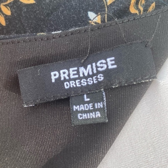 Floral midi dress Size Large - Picture 6 of 12